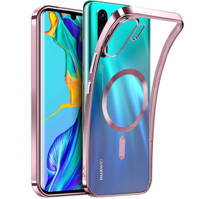 Pouzdro pro Huawei P30 Pro, MagSafe Hybrid, růžové