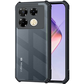 Pouzdro pro Infinix Note 40 Pro Plus, AntiDrop Hybrid, černé