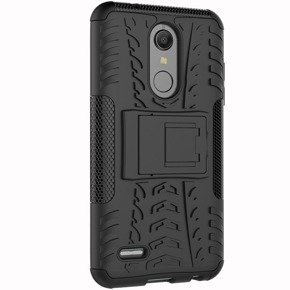 Pouzdro pro LG K11/K10 2018, Tire Armor, černé