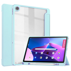 Pouzdro pro Lenovo Tab M10 Plus 10.6 Gen 3 TB-125F TB-128F, Smartcase Hybrid, se slotem na stylus, modré