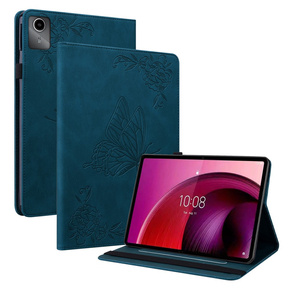 Pouzdro pro Lenovo Tab M11, Butterfly, námořnicky modré