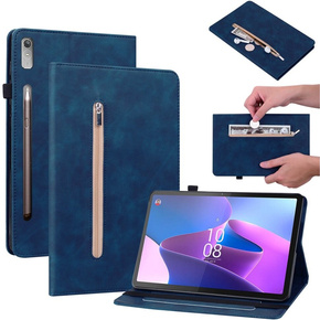 Pouzdro pro Lenovo Tab P11 Pro Gen 2Wallet Pen Slot, modré