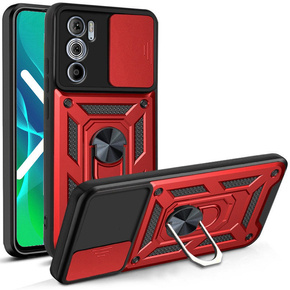Pouzdro pro Motorola Edge 30 Pro, CamShield Slide, červené