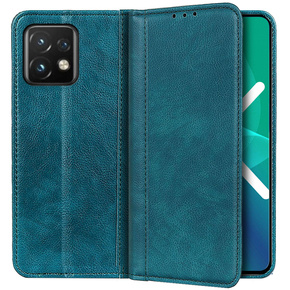 Pouzdro pro Motorola Edge 40 Pro 5G, Wallet Litchi Leather, zelené