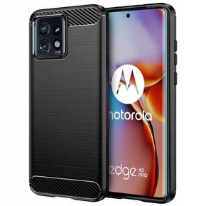 Pouzdro pro Motorola Edge 40 Pro, Carbon, černé