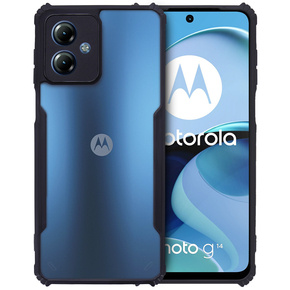 Pouzdro pro Motorola Moto G14, AntiDrop Hybrid, černé
