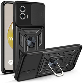 Pouzdro pro Motorola Moto G73 5G, CamShield Slide, černé