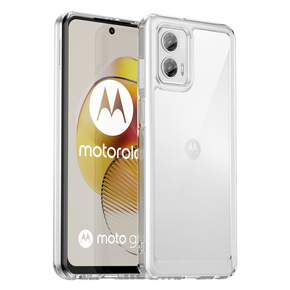 Pouzdro pro Motorola Moto G73 5G, Fusion Hybrid, průhledné