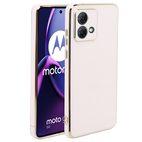 Pouzdro pro Motorola Moto G84 5G, Glamour CamShield, růžové rose gold
