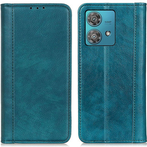 Pouzdro pro Motorola Moto G84 5G, Wallet Litchi Leather, zelené