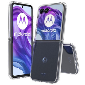 Pouzdro pro Motorola Razr 50 Ultra, Fusion Hybrid, průhledné