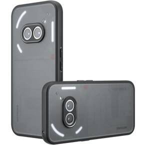Pouzdro pro Nothing Phone 2a, Fusion Hybrid, s ochranou fotoaparátu, matný / černý