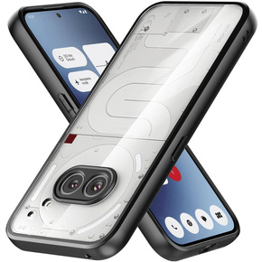 Pouzdro pro Nothing Phone 2a, Fusion Hybrid, s ochranou fotoaparátu, transparentní / černé