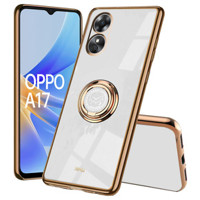 Pouzdro pro Oppo A17, Electro Ring, bílé