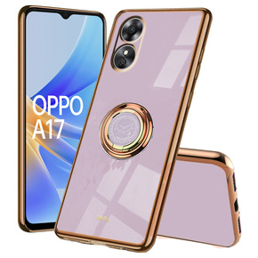 Pouzdro pro Oppo A17, Electro Ring, fialové