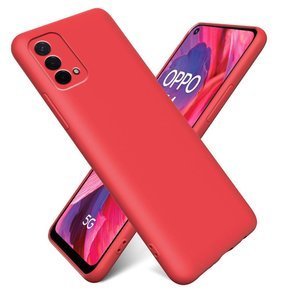 Pouzdro pro Oppo A54 5G / A74 5G / A93 5G, Silicone Lite, červené