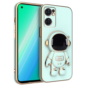 Pouzdro pro Oppo Reno 7 5G, Astronaut, zelené