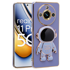 Pouzdro pro Realme 11 Pro / 11 Pro +, Astronaut, modré