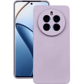 Pouzdro pro Realme 12 Pro 5G / 12 Pro+ 5G, Silicone Lite, fialové