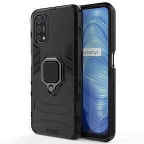 Pouzdro pro Realme 7 5G, Kickstand Ring, černé