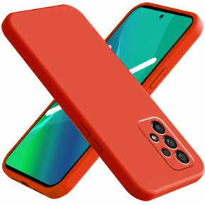 Pouzdro pro Samsung Galaxy A13 4G, Silicone Lite, červené