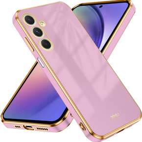 Pouzdro pro Samsung Galaxy A54 5G, Glamour CamShield, fialové