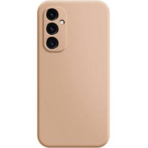 Pouzdro pro Samsung Galaxy A55 5G, Silicone Lite, oranžové