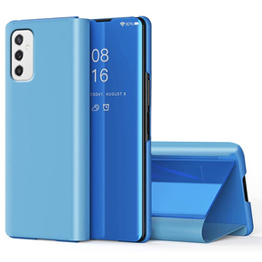 Pouzdro pro Samsung Galaxy M52 5G, Clear View, světle modré