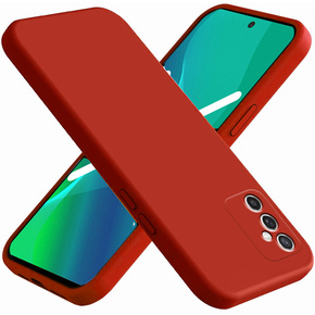 Pouzdro pro Samsung Galaxy M52 5G, Silicone Lite, červené