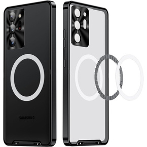 Pouzdro pro Samsung Galaxy Note 20 Ultra, CamShield MagSafe, transparentní / černé