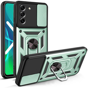 Pouzdro pro Samsung Galaxy S22 Plus, CamShield Slide, zelený