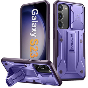 Pouzdro pro Samsung Galaxy S23, Tongate MECH Series, fialové