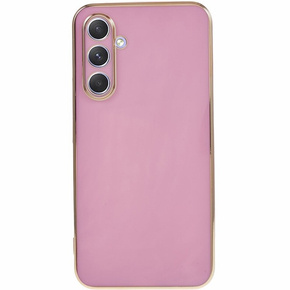 Pouzdro pro Samsung Galaxy S24+ Plus, Glamour CamShield, fialové