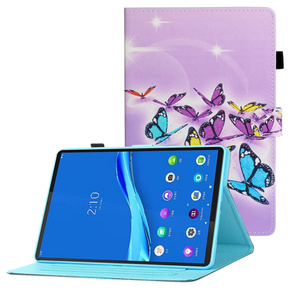 Pouzdro pro Samsung Galaxy Tab A8 10.5 2021 X200 X205, butterflies