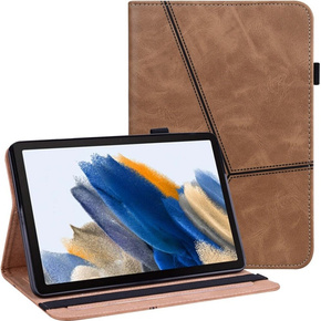 Pouzdro pro Samsung Galaxy Tab A9+, Butterfly, hnědé