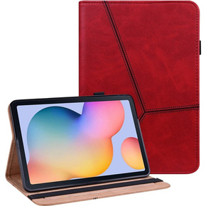 Pouzdro pro Samsung Galaxy Tab S6 Lite P610/P615 / S6 Lite 2022 10.4, Classic, s prostorem pro stylus, červené