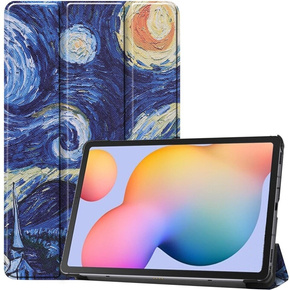 Pouzdro pro Samsung Galaxy Tab S6 Lite, Smartcase, painted pattern