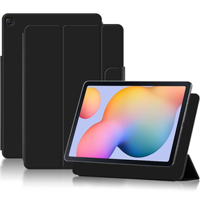 Pouzdro pro Samsung Galaxy Tab S6 Lite Tri-fold, Magnetic smartcase, černé