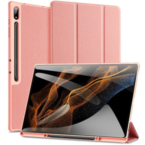 Pouzdro pro Samsung Galaxy Tab S9 Ultra, Dux Ducis Domo, růžové