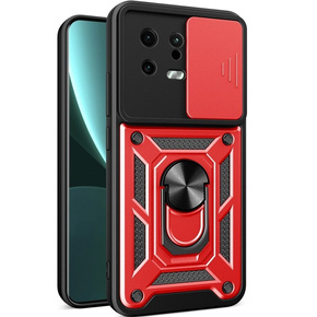 Pouzdro pro Xiaomi 13, CamShield Slide, červené