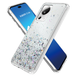 Pouzdro pro Xiaomi 13 Lite, Glittery, průhledné