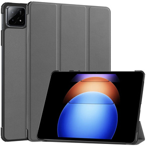 Pouzdro pro Xiaomi Pad 6S Pro 12.4, Smartcase, šedé