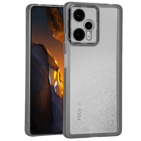 Pouzdro pro Xiaomi Poco F5, Fusion Hybrid, transparentní / černé