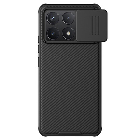 Pouzdro pro Xiaomi Poco F6 Pro, obrněné Nillkin, CamShield Pro, černé