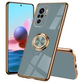 Pouzdro pro Xiaomi Redmi Note 10 / 10S, Electro Ring, šedé