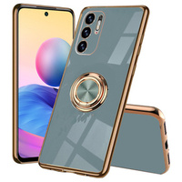 Pouzdro pro Xiaomi Redmi Note 10 5G / Poco M3 Pro, Electro Ring, šedé