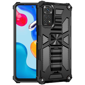 Pouzdro pro Xiaomi Redmi Note 11 / 11S, Armor Kickstand, černé