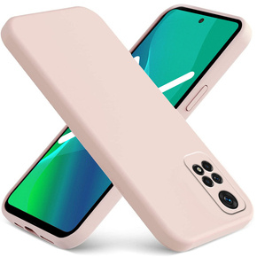 Pouzdro pro Xiaomi Redmi Note 11 / 11S, Silicone Lite, růžové