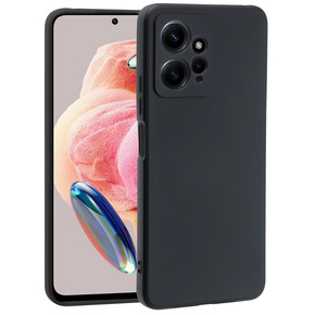 Pouzdro pro Xiaomi Redmi Note 12 4G, Silicone Lite, černé