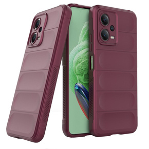 Pouzdro pro Xiaomi Redmi Note 12 5G / POCO X5 5G, Gaming Shockproof, kaštanové